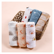 Khăn Vải Gạc Mềm Mịn Và An Toàn Cho Da Em Bé